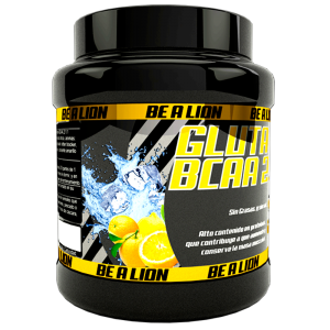 BE A LION GLUTA BCAA 2.1.1 500 gr NARANJA-LIMÓN II