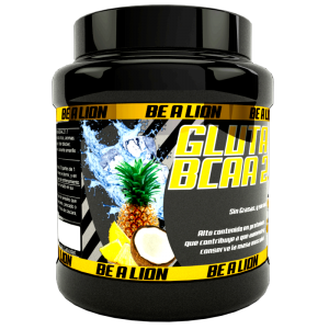 BE A LION GLUTA BCAA 2.1.1 500 gr PIÑA-COCO