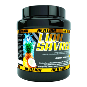 PREENTRENO BE A LION SAVAGE 400 Gr - PIÑA COCO